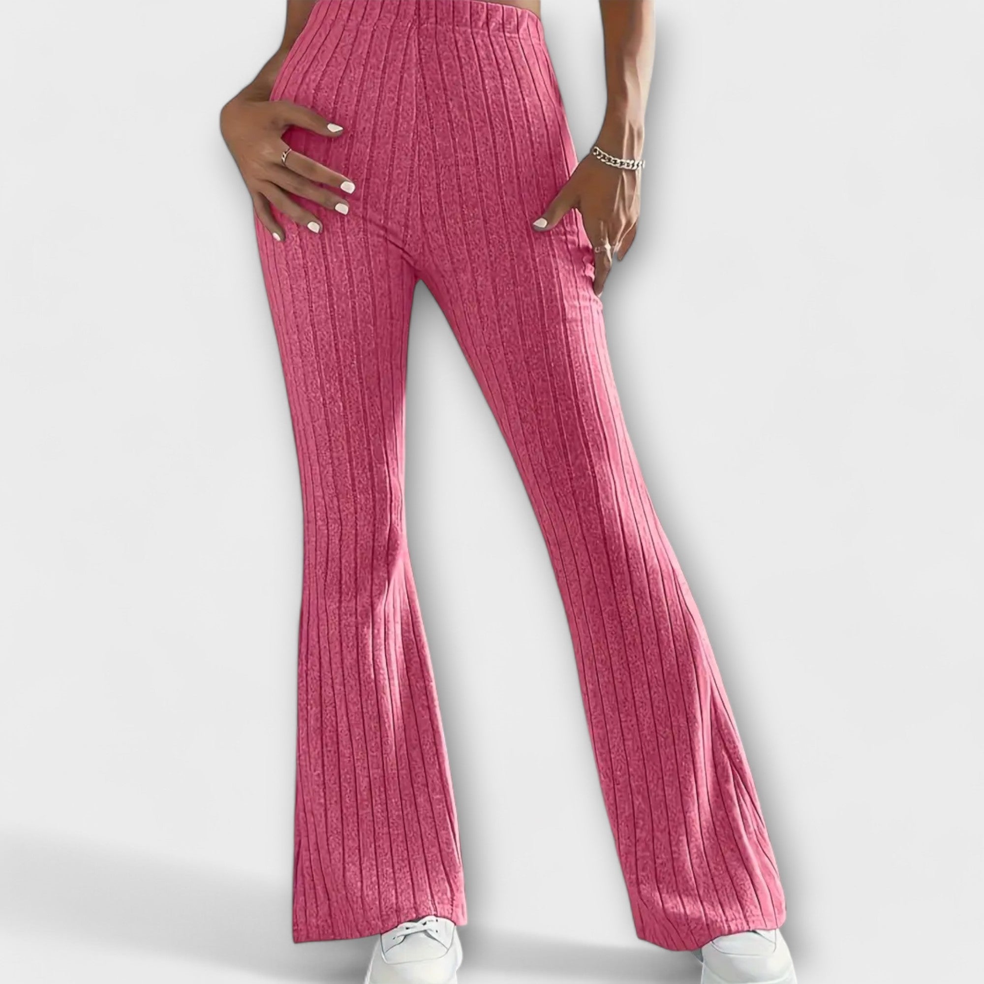 Wibke - Elegante Strick-Schlaghose
