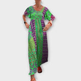 Melania - Buntes Boho-Kleid mit Ethno-Muster