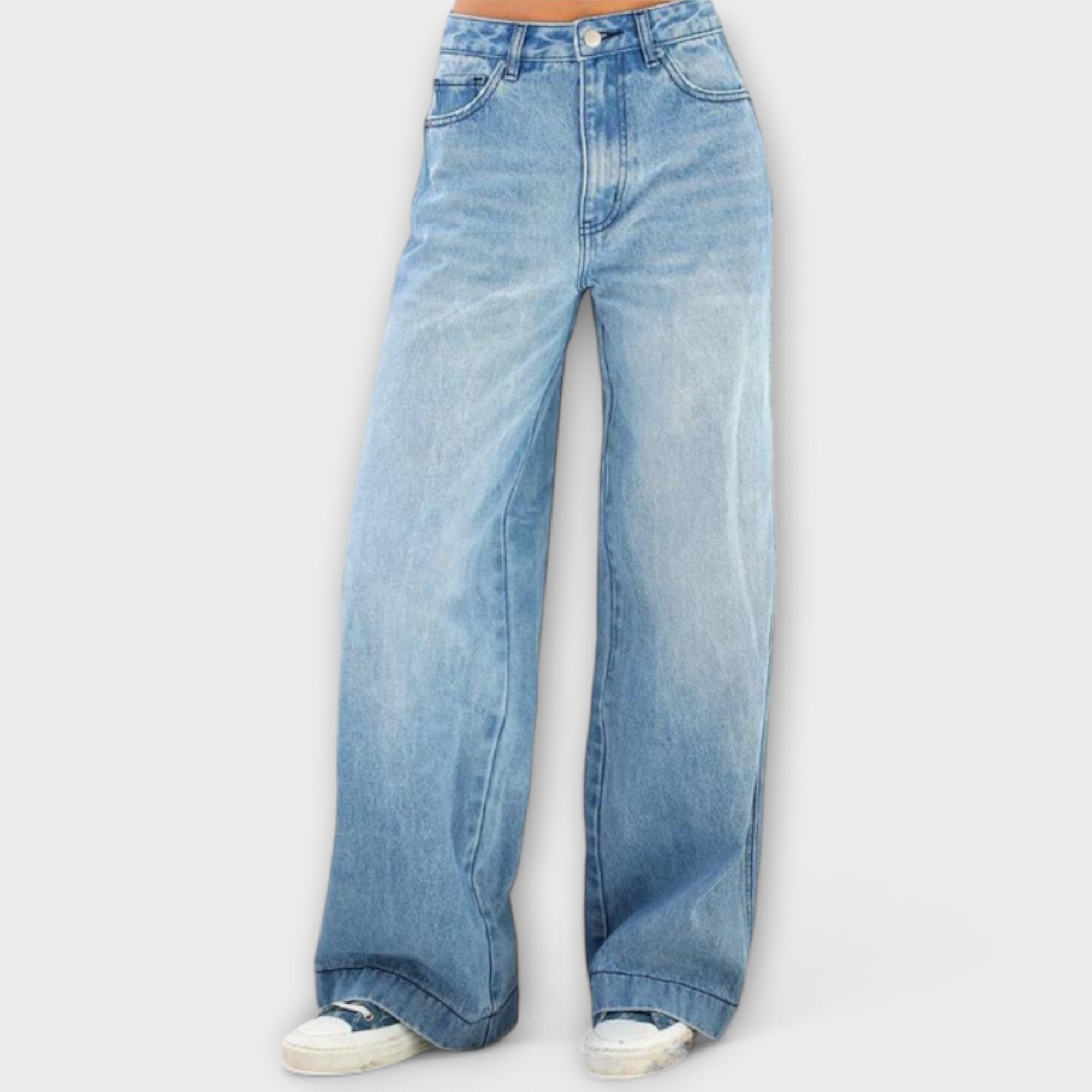 Sieglind - Weite Baggy-Jeans