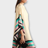 Elenora - Lockerer Kaftan mit geometrischem Muster