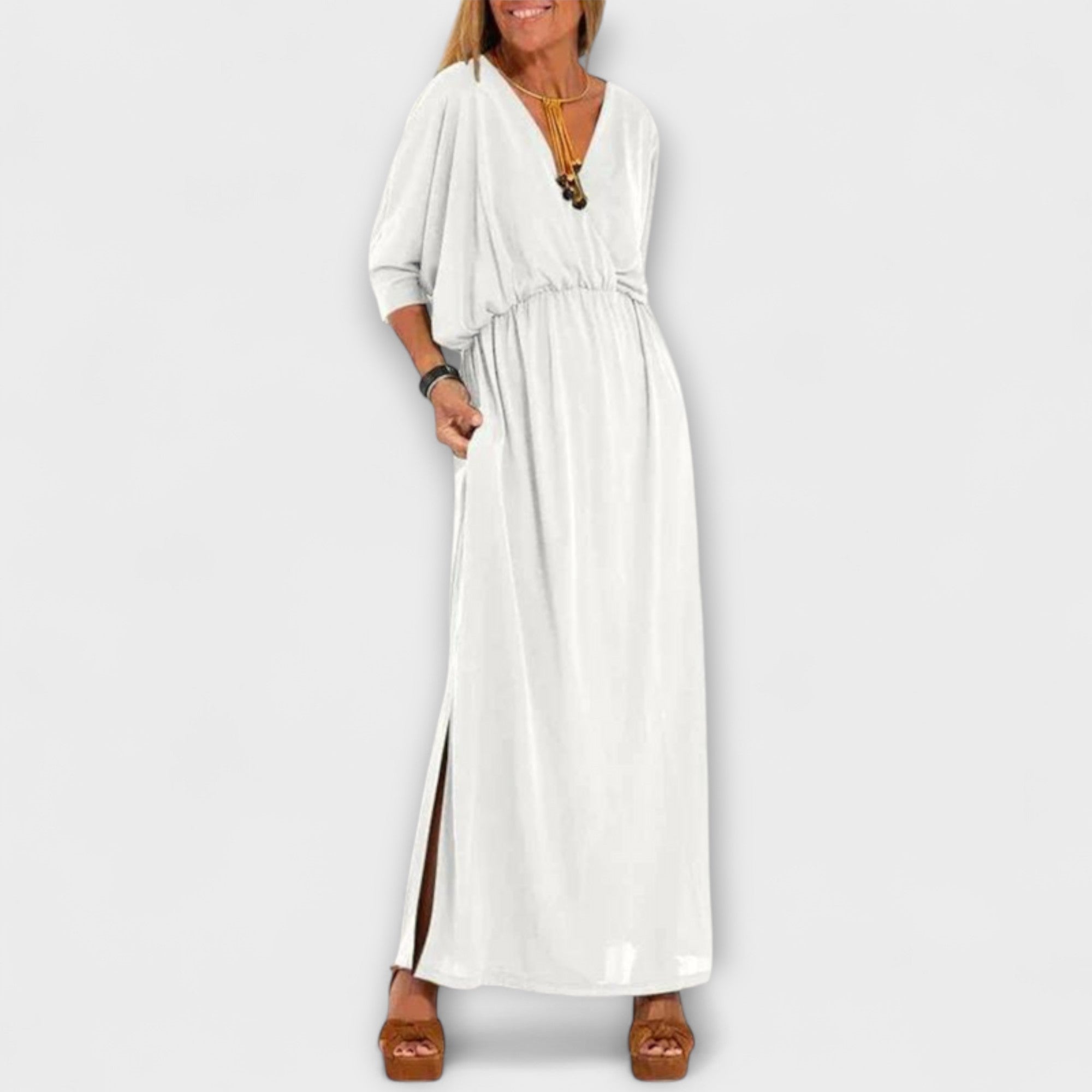 Lani - Retro-Maxikleid