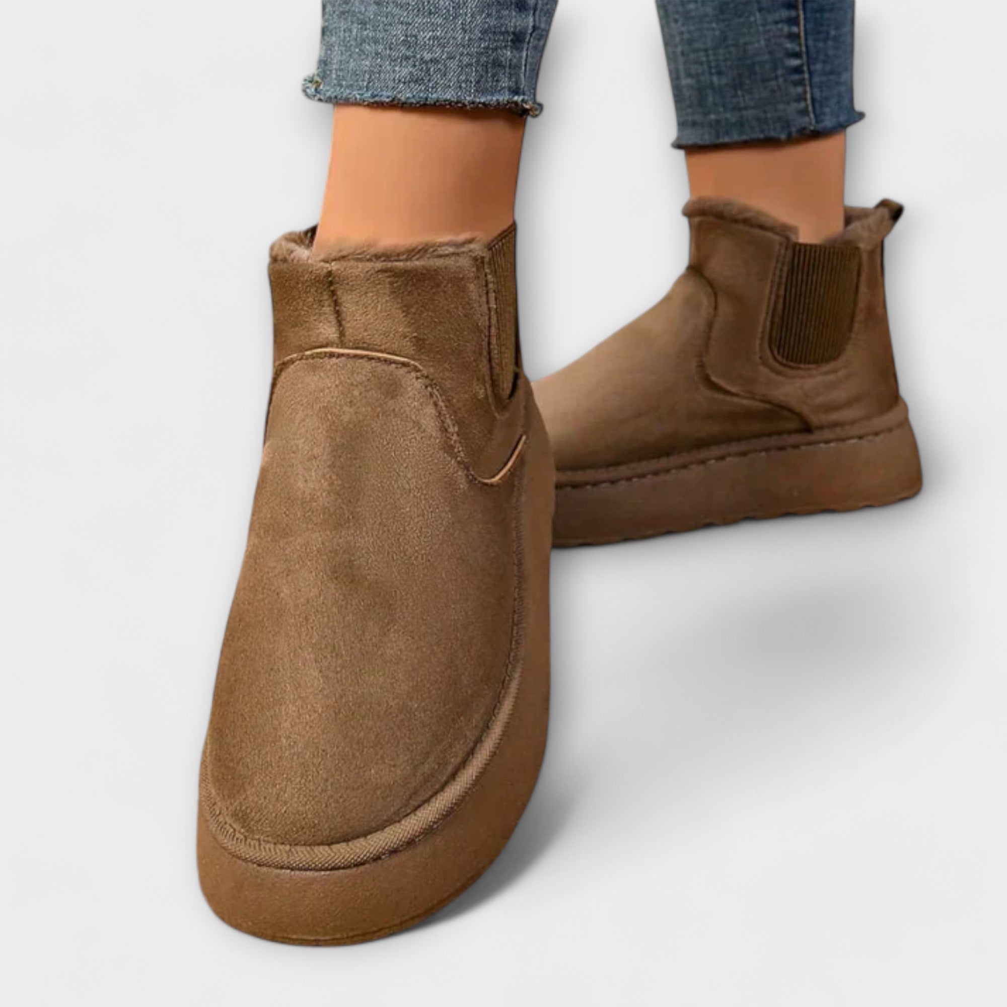 Zenzi - Schwarze Chelsea-Boots