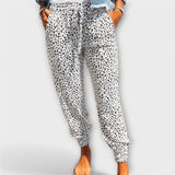 Romhild - Weite Leoparden-Hose