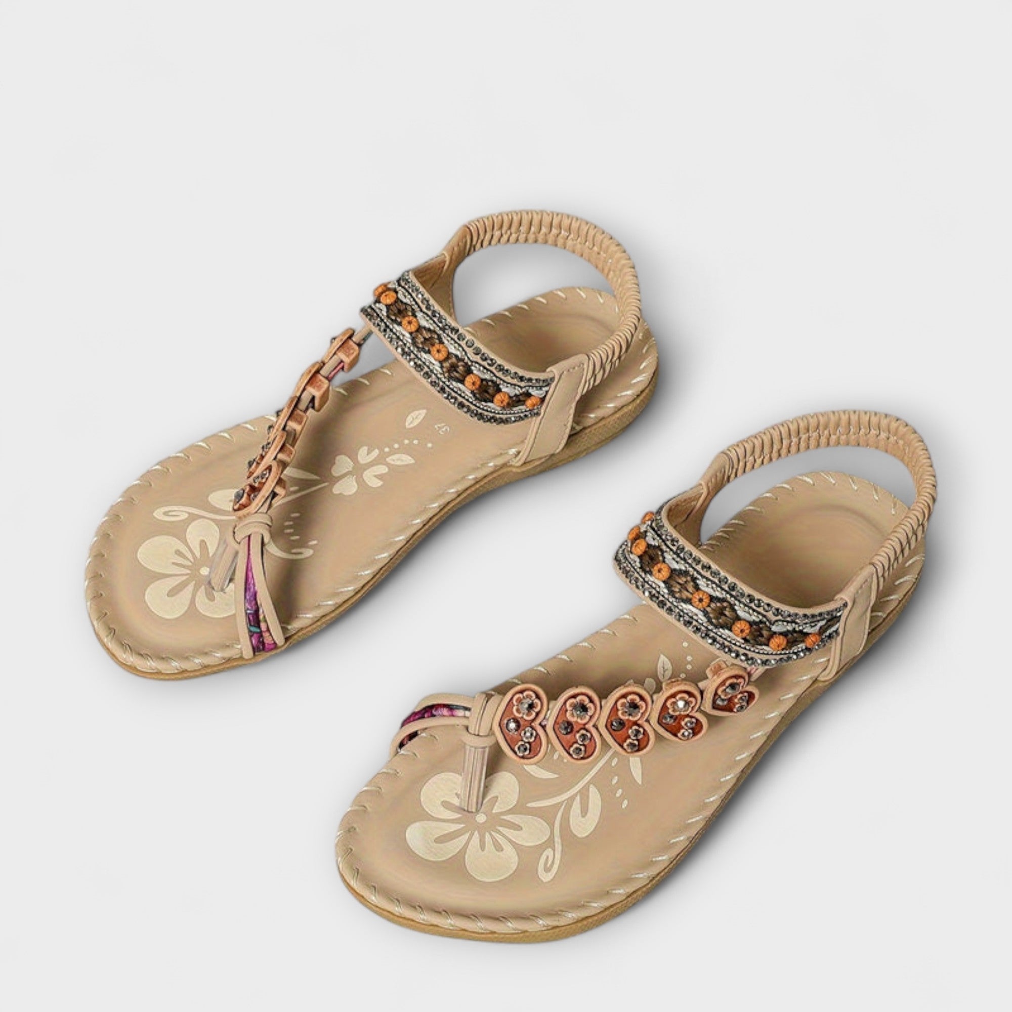 Apollonia - Boho-Sandalen mit Zehensteg