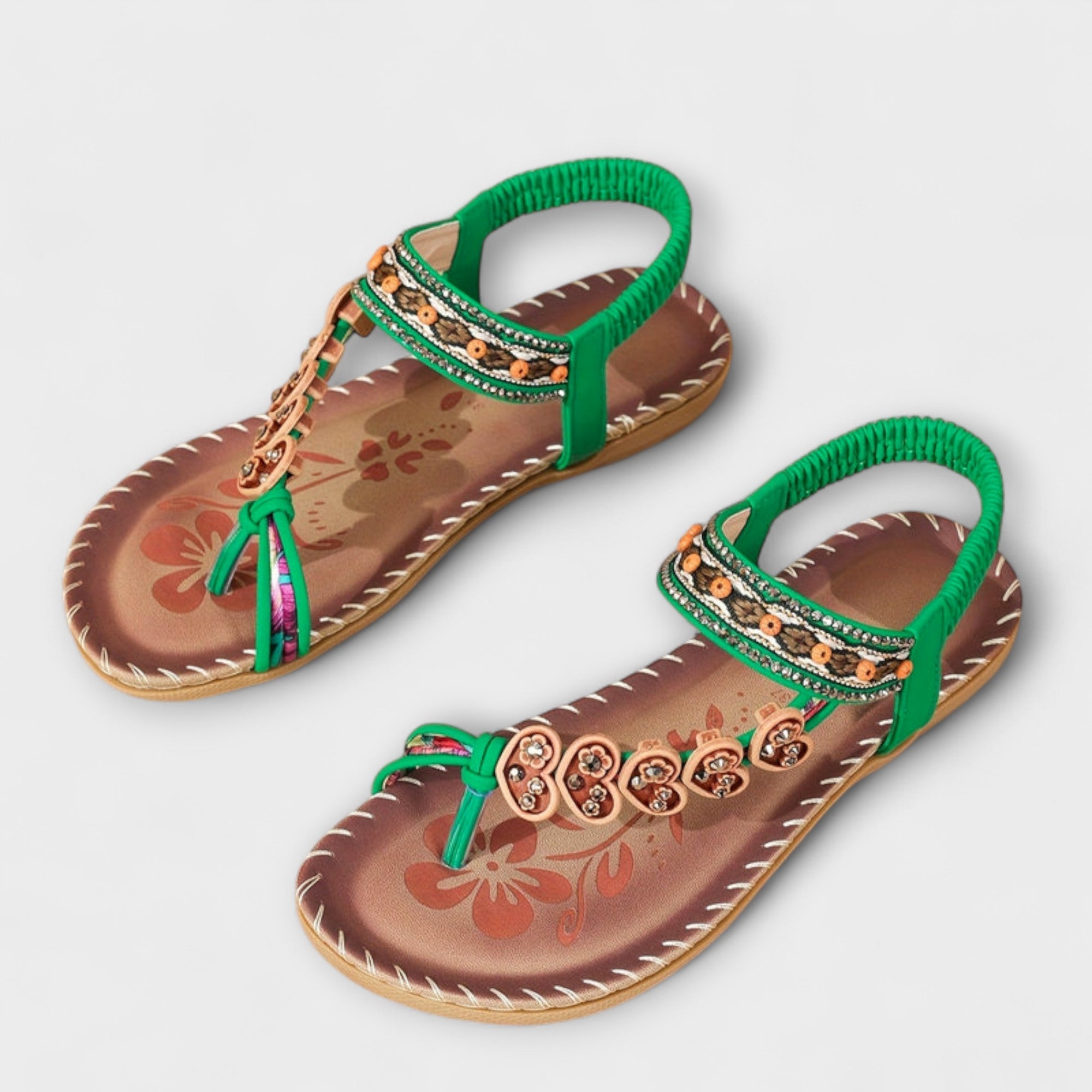 Apollonia - Boho-Sandalen mit Zehensteg