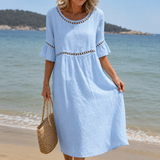 Hélène - Langes Kleid mit schmeichelnder Passform
