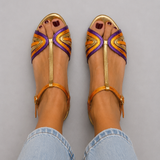Viviana | Sandals in Mediterranean Hues