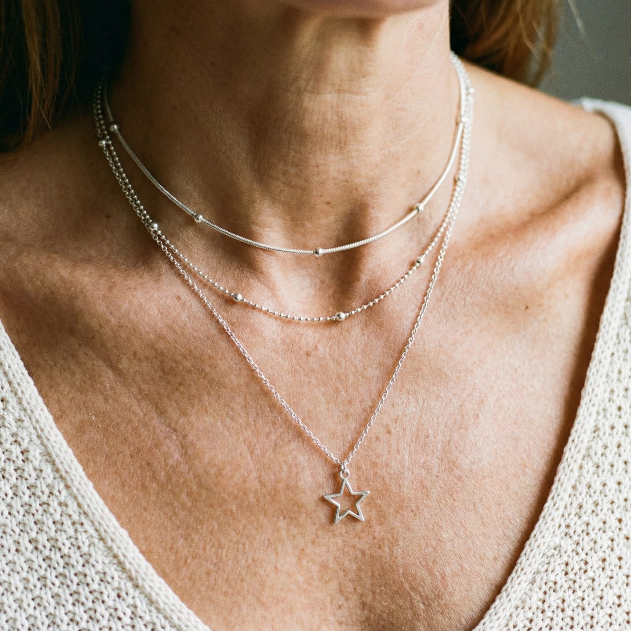 Vintage Star Halsband