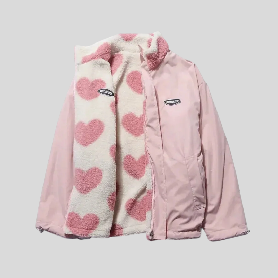 Livia - Wendbare Herzjacke
