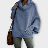 Ulrike - Beiger eleganter Rollkragenpullover
