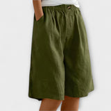 Greta - Luftige Leinen-Shorts