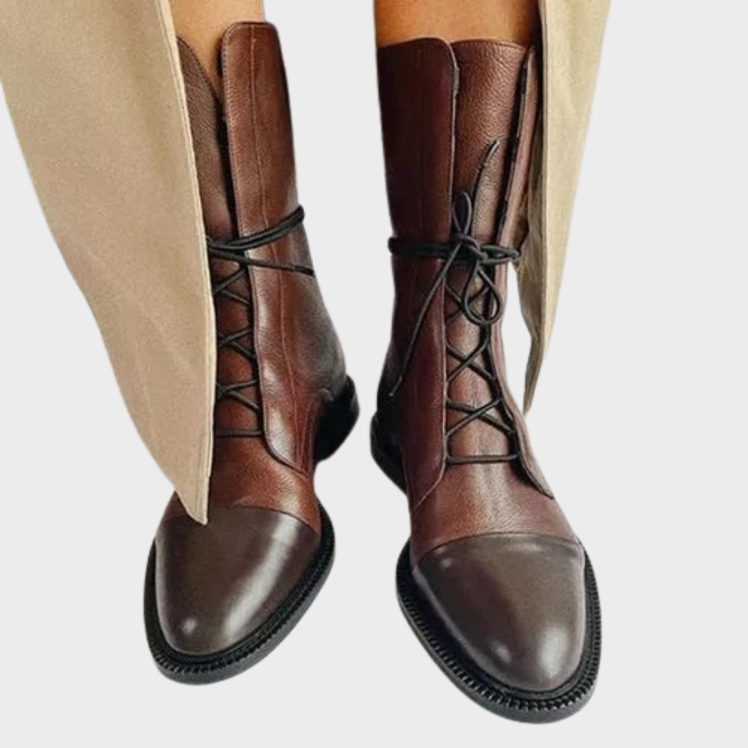 Annegret - Hohe Lederstiefel