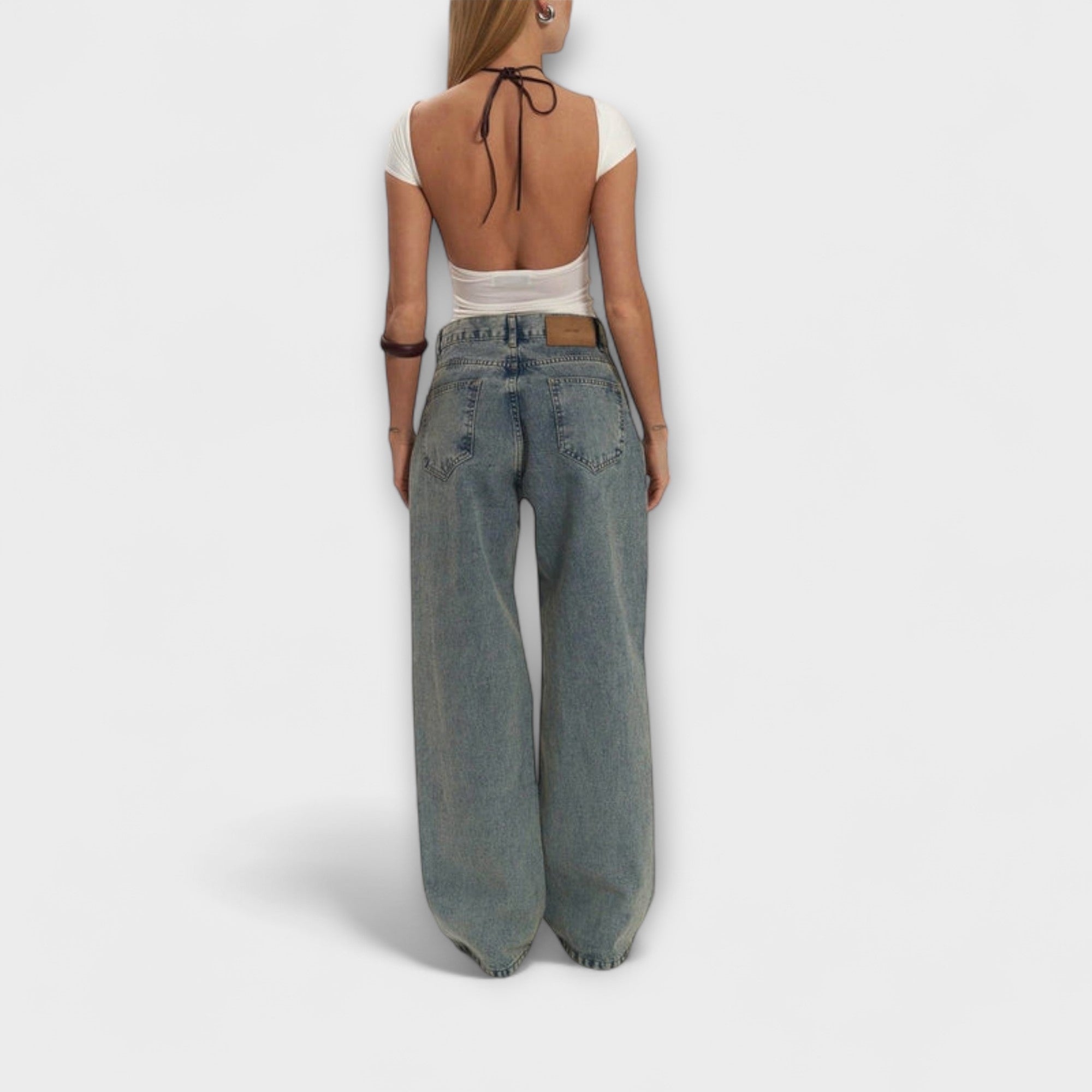 Hedwig - Klare Blaue Jeans