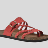 Aurora - Anatomische Korksandalen mit Flechtdesign