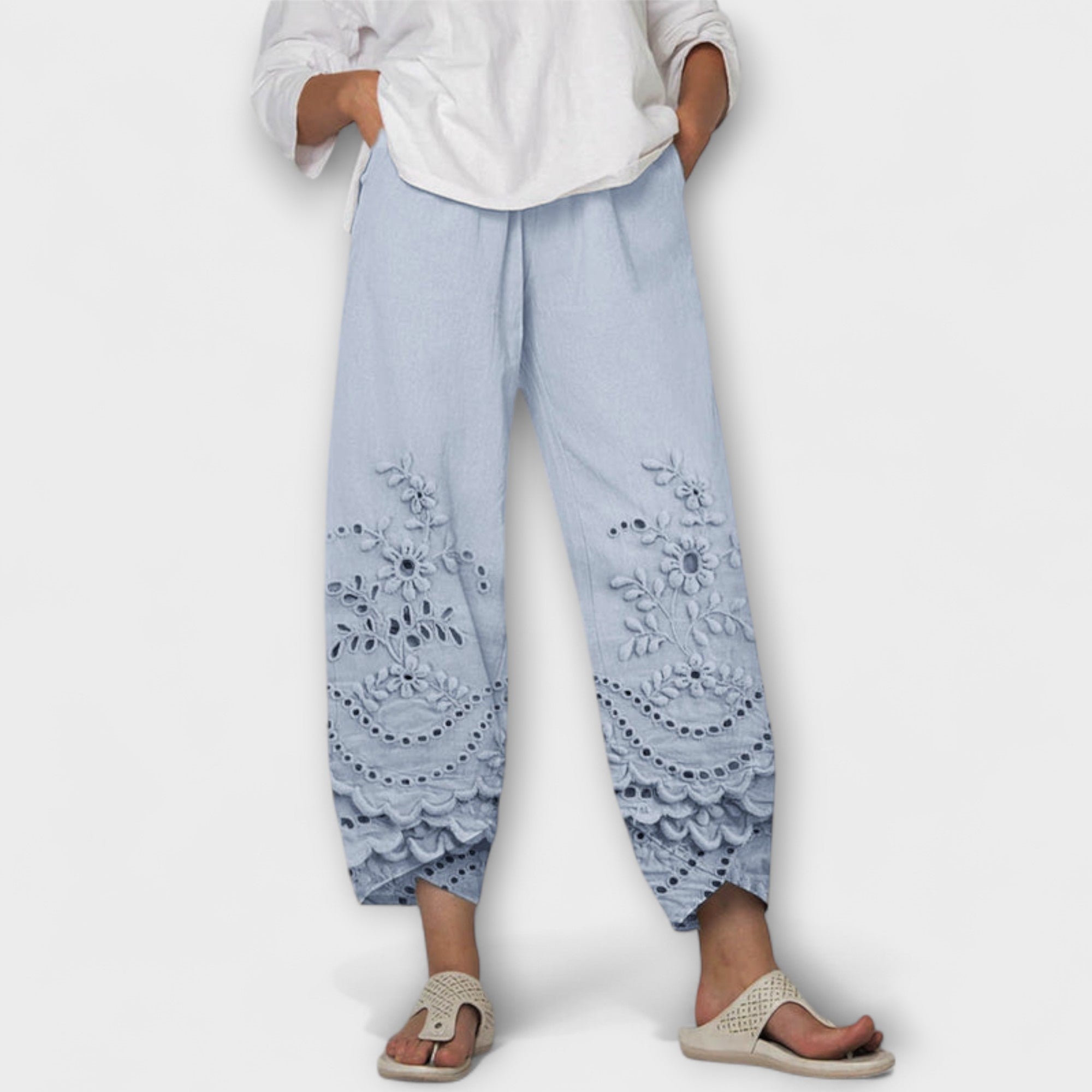 Trudel - Elegante Spitzenhose