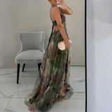 Margarida - Buntes Maxikleid mit Floralprint