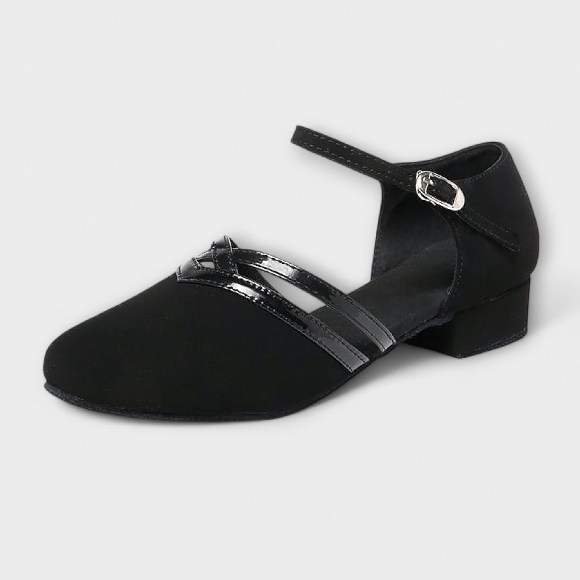 Walburga - Wildleder-Tanzschuhe